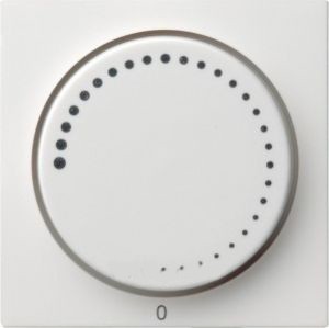 GIRA S-55 Накладка регулятора частоты вращения Белая  GIR 65227