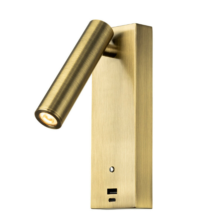 Спот CITILUX CL704433 Декарт бронза стар. с USB