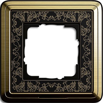 GIRA ClassiX Art Рамка 1-ая Бронза/Черный