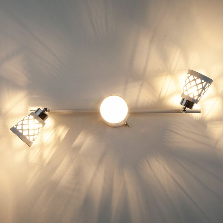 Спот AURA 73808/3B CR+WT