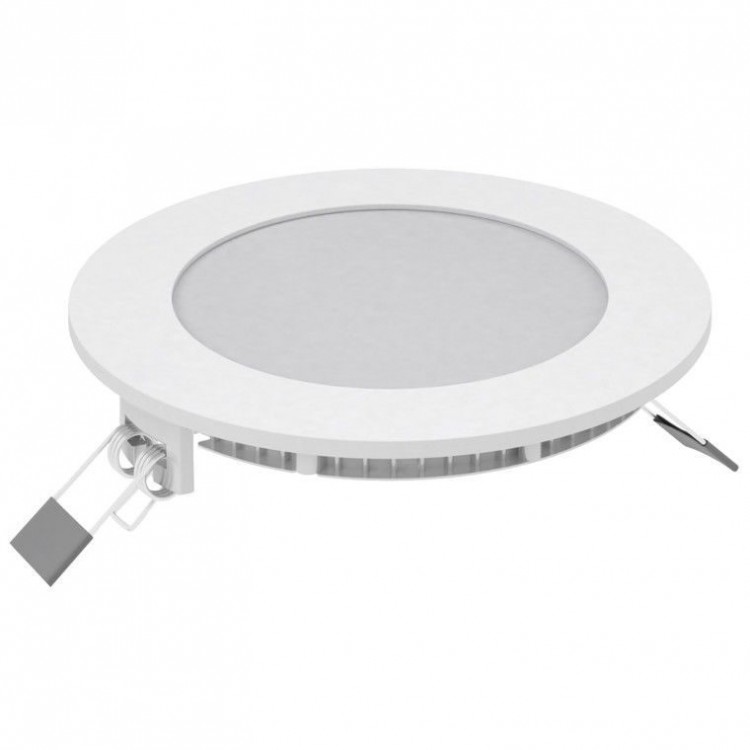 Светодиодный встраиваемый Gauss 12W 4000K ультратонкий круглый IP20