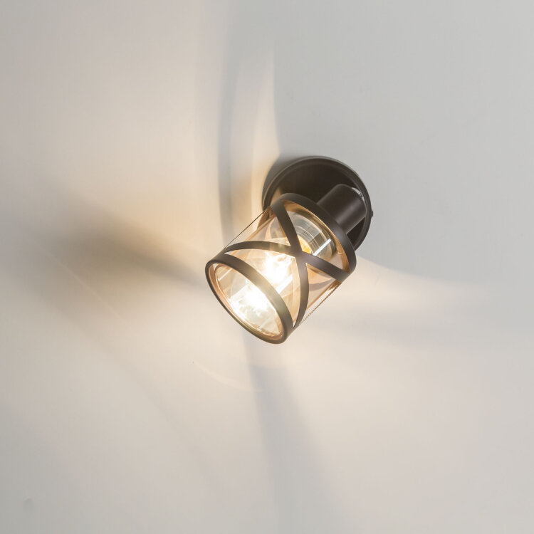 Спот CITILUX Гессен CL536615 Венге+Хром