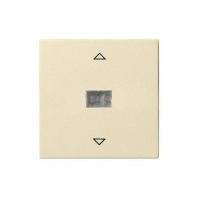 Gira S-55 Накладка нажимного электроного жал. Крем глянец G64401