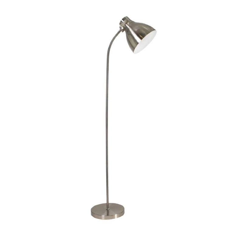 Торшер LOT 8002 Lusott ( никель, 220В,Е27, 60Вт)