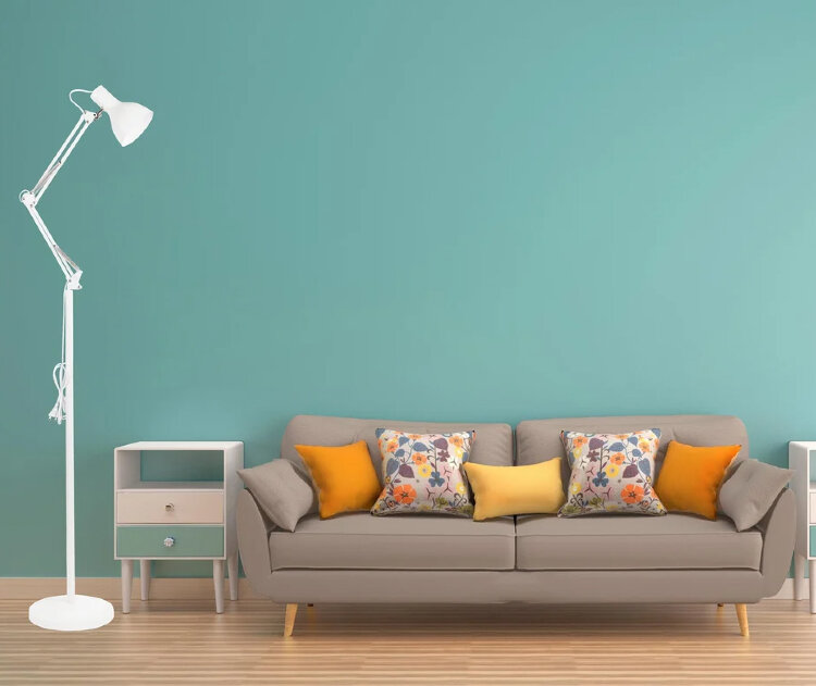 Торшер СИГМА  (белый, Е27, 220В, 60Вт)