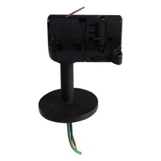 Крепление трековое Lightstar 594057 ASTA с 3-фазным адаптером к 21443х/21448x ЧЕРНЫЙ