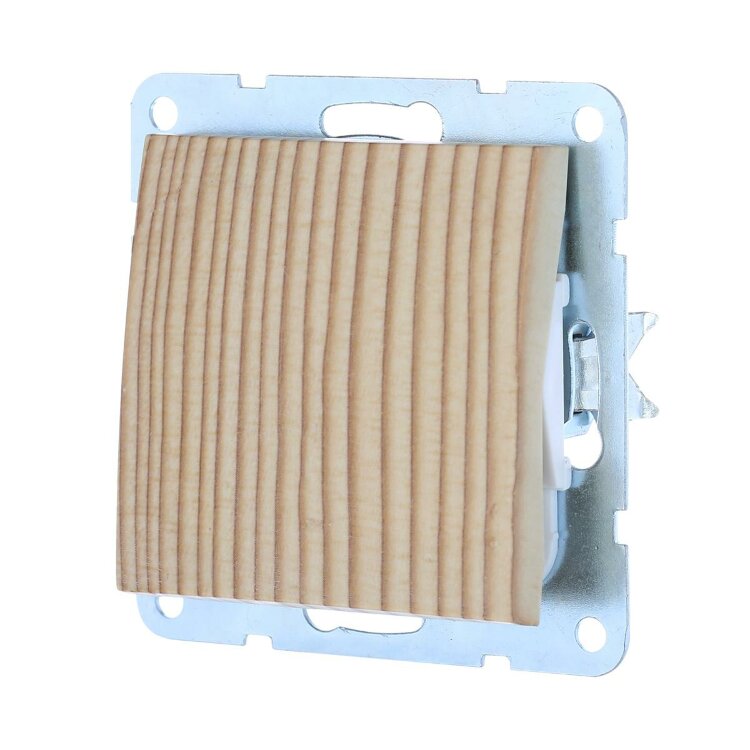 LK60 Выключатель 1-кл.  (сх.1) 16 A. 250 B Сосна