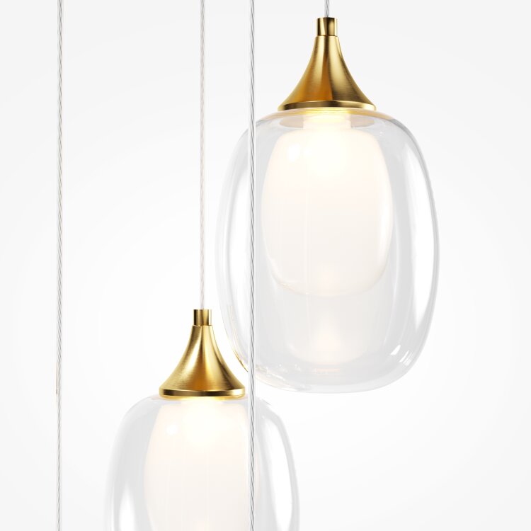 Каскадная люстра Maytoni AURA MOD016PL-08BS1