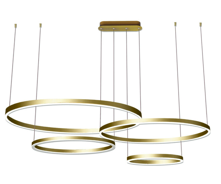 Подвес димм.Тор мат.золото 150*100 08204,33P(3000K)