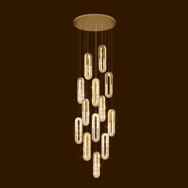 Люстра AURA AM33290-13 LED D800*H3000mm 230W