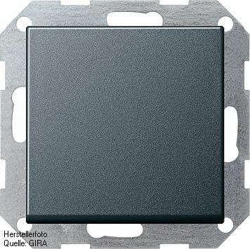 Накладка светорегулятора нажимного GIRA S-55 алю