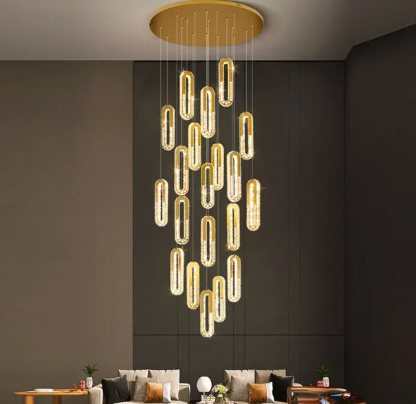 Люстра AURA AM33290-20 LED D1200*H4000mm 360W