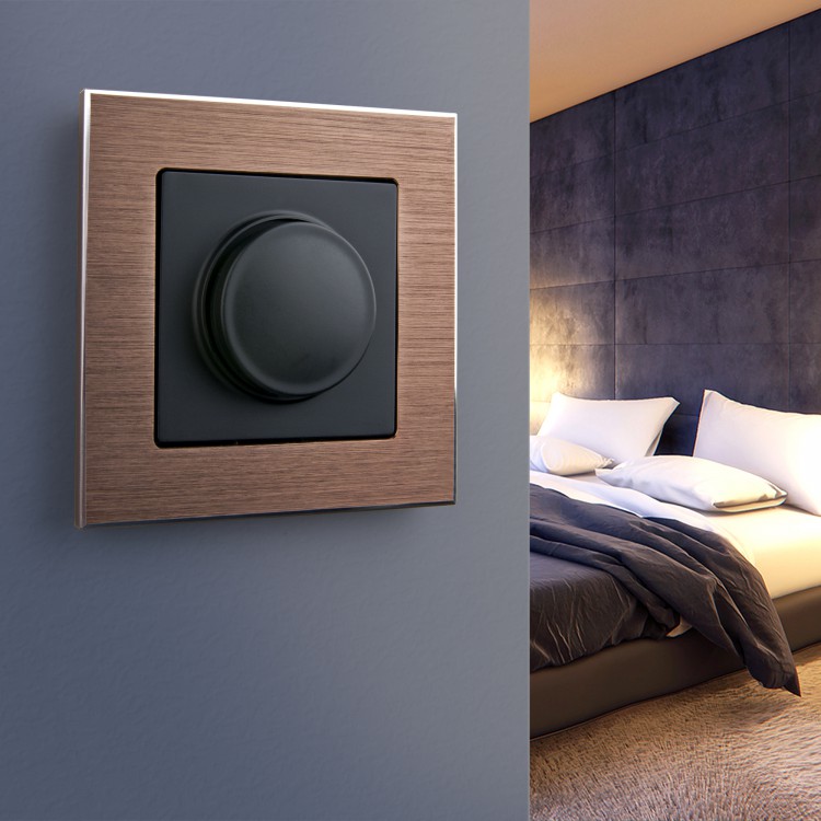 Werkel Aluminium Рамка 1 пост Коричневый алюминий WL11-Frame-01