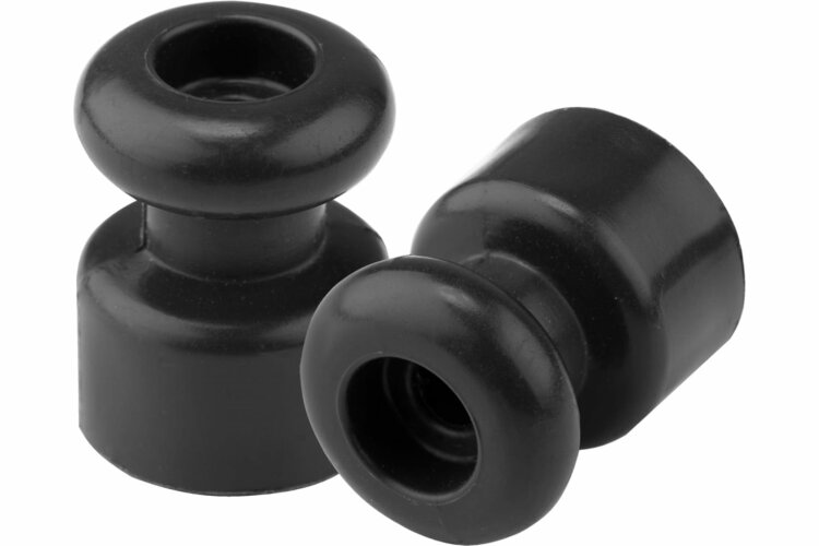 Изолятор керамический черный Винтаж